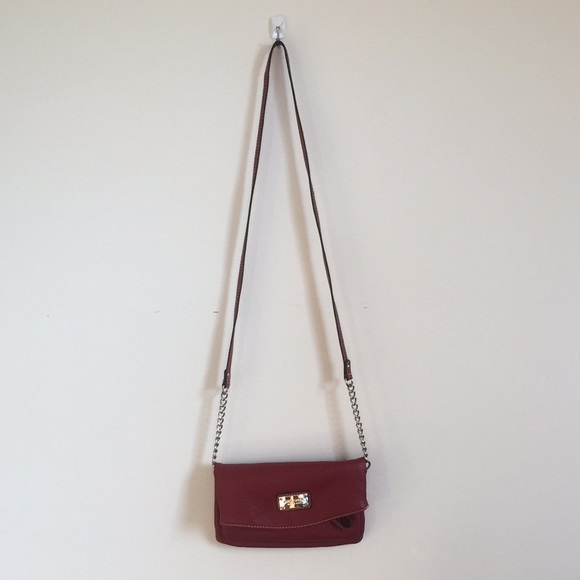 Nine West Handbags - Nine West Purse Red Crossbody Wristlet